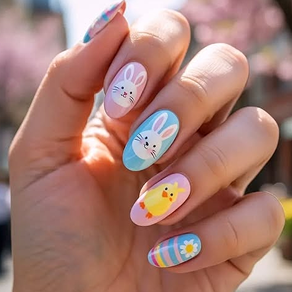 Smudge Cat Eye Nails