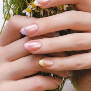 Smudge Cat Eye Nails