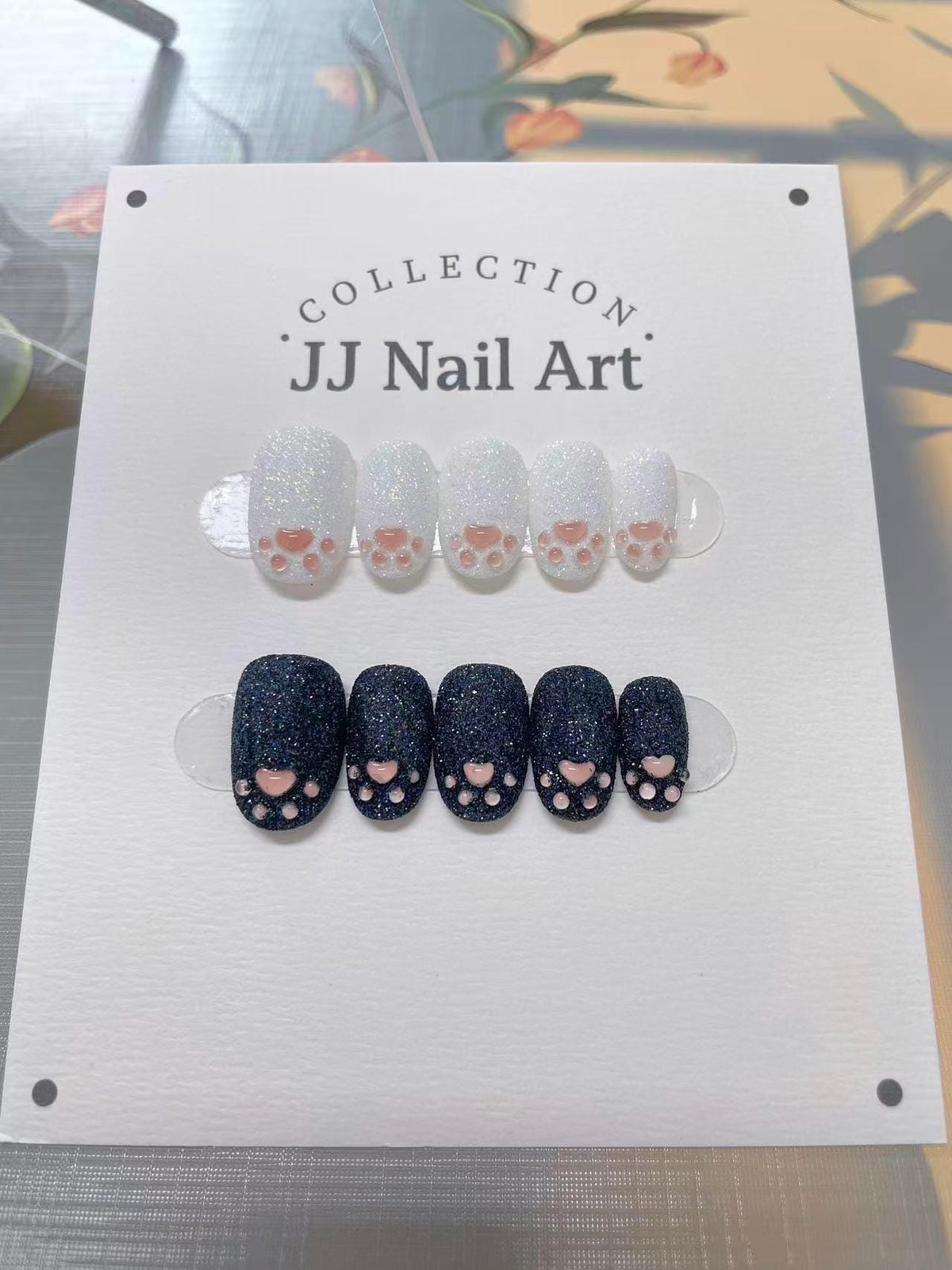 Handmade Paws Press On Nails: Reusable Set