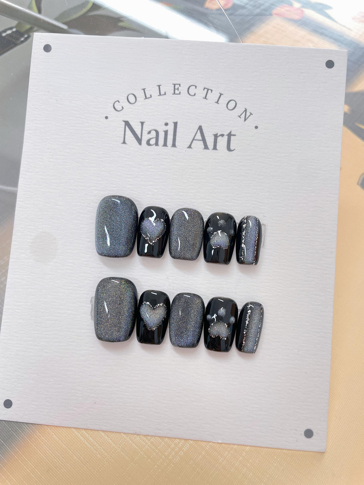 Handmade 3D Fruit Press On Nails: Reusable Gel Nail Art