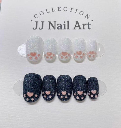 Handmade Paws Press On Nails: Reusable Set