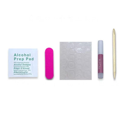 Handmade Halloween French Tips Press On Nails: Reusable Set